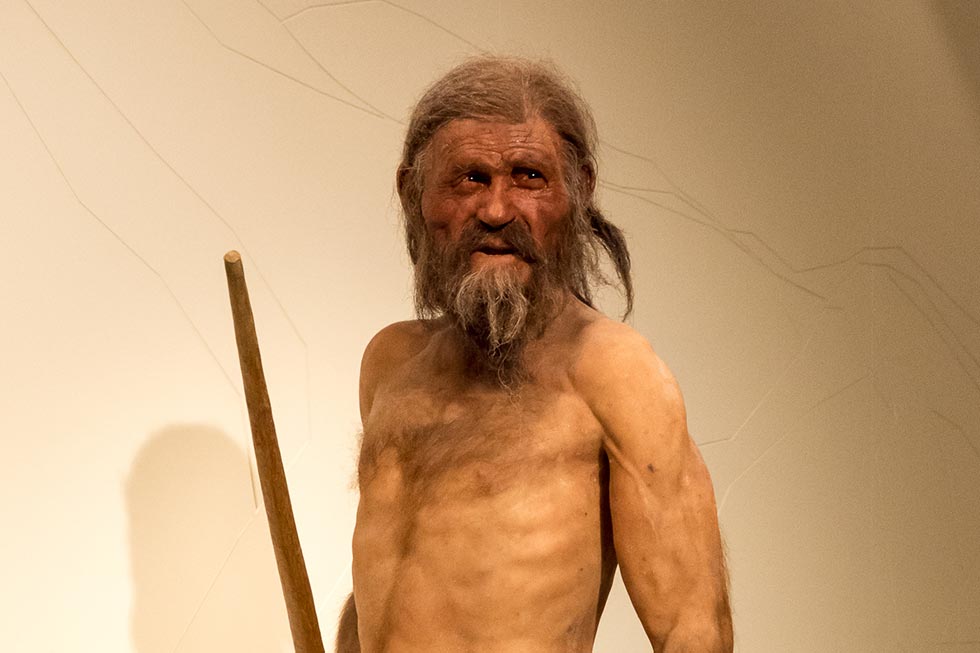 Ötzi - Südtiroler Archäologiemuseum in Bozen